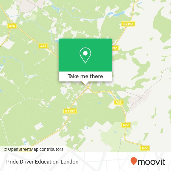 Pride Driver Education map