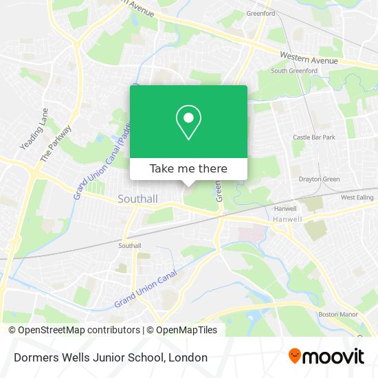 Dormers Wells Junior School map