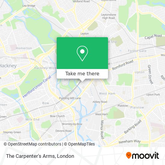 The Carpenter's Arms map