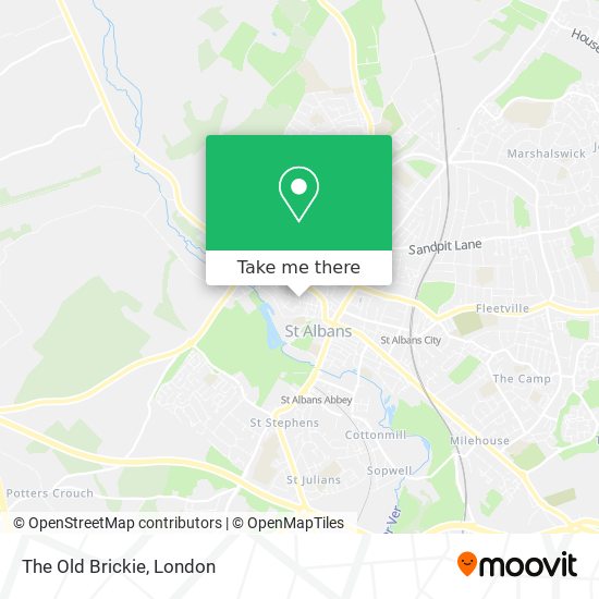 The Old Brickie map