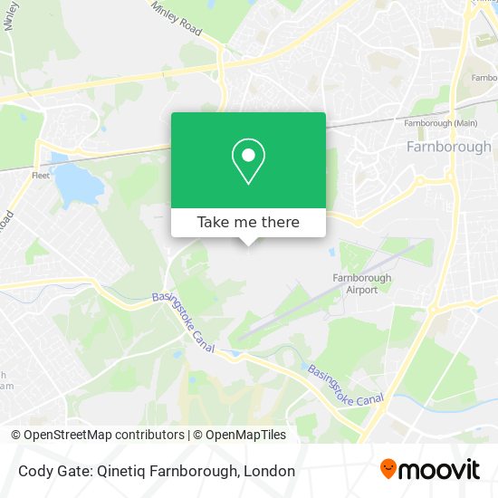 Cody Gate: Qinetiq Farnborough map