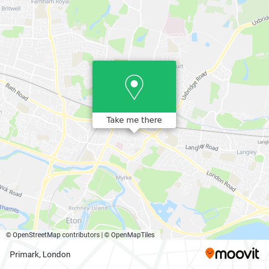 Primark map