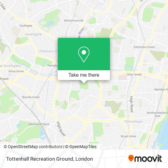 Tottenhall Recreation Ground map