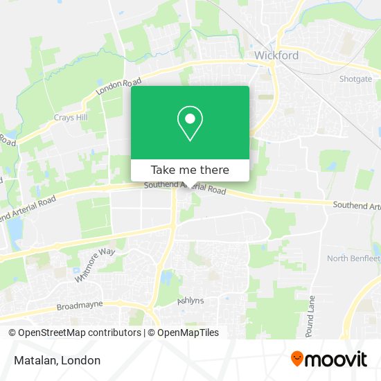 Matalan map