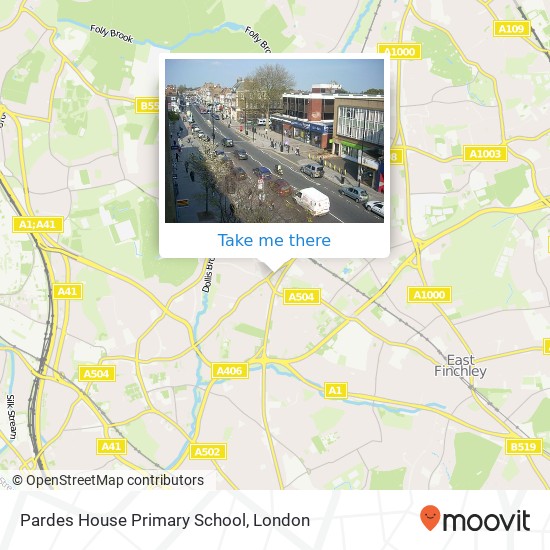 Pardes House Primary School map