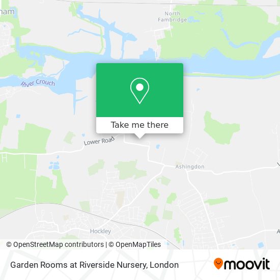 Garden Rooms at Riverside Nursery map