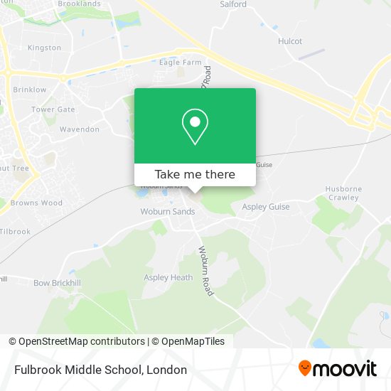 Fulbrook Middle School map