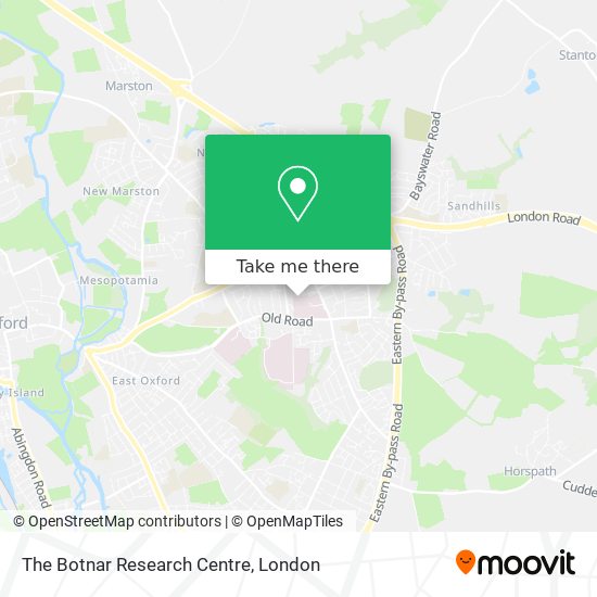 The Botnar Research Centre map