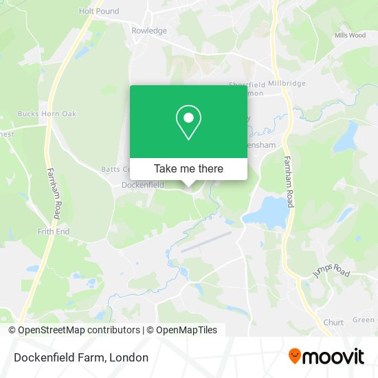 Dockenfield Farm map