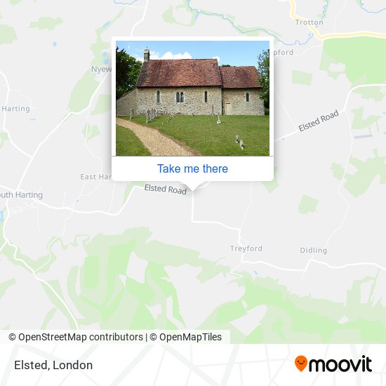Elsted map