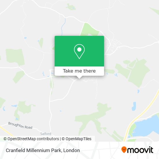 Cranfield Millennium Park map