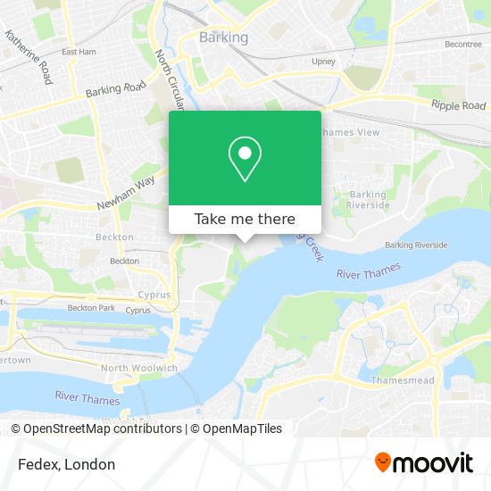 Fedex map