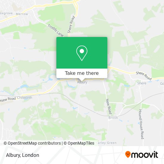Albury map