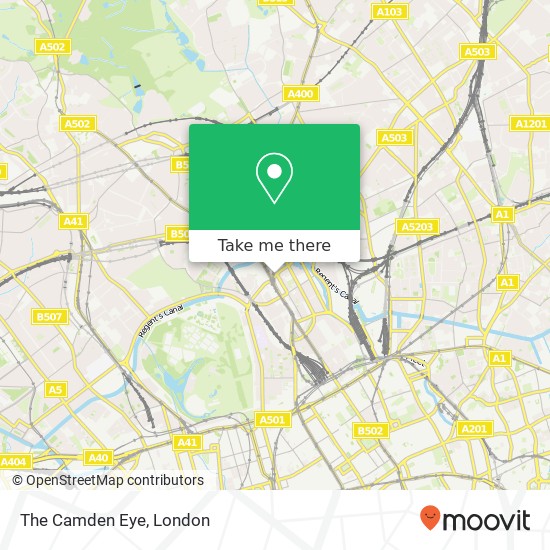 The Camden Eye map