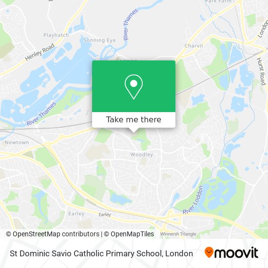 St Dominic Savio Catholic Primary School map