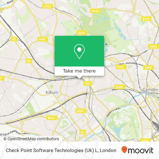 Check Point Software Technologies (Uk) L map