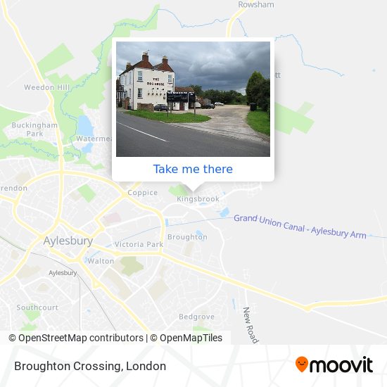 Broughton Crossing map