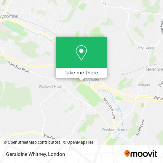 Geraldine Whitney map