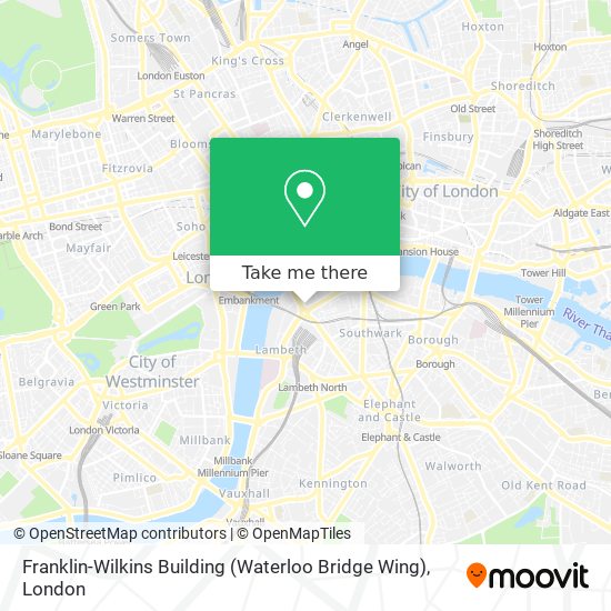 Franklin-Wilkins Building (Waterloo Bridge Wing) map