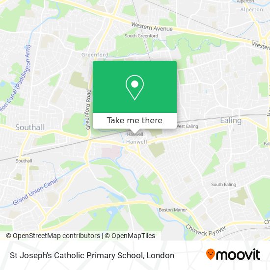 St Joseph's Catholic Primary School map