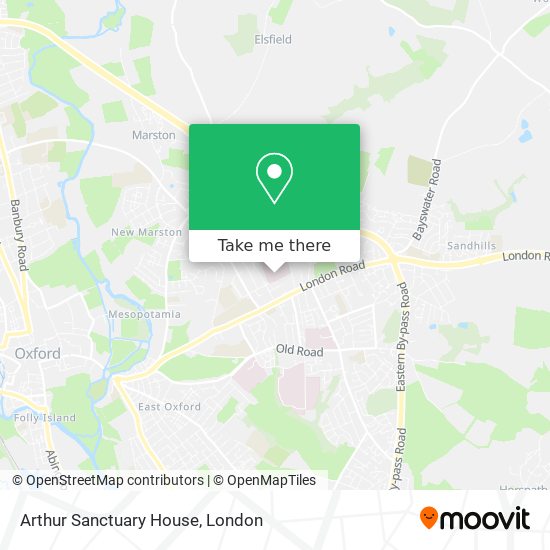 Arthur Sanctuary House map
