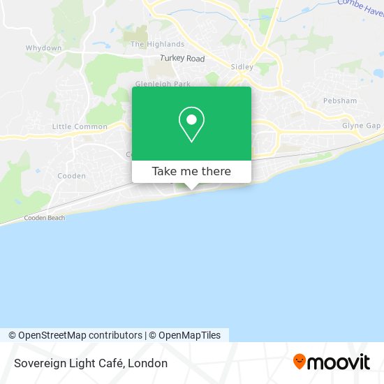 Sovereign Light Café map