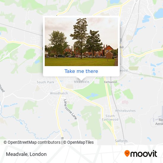 Meadvale map