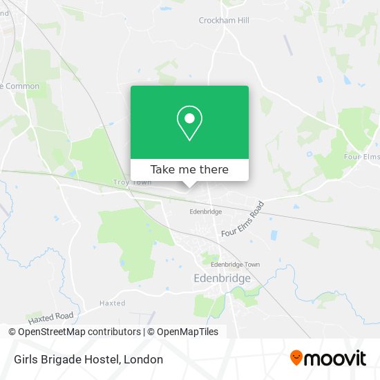 Girls Brigade Hostel map