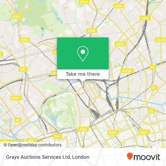 Grays Auctions Services Ltd map