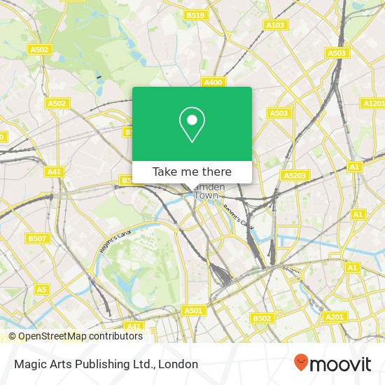 Magic Arts Publishing Ltd. map