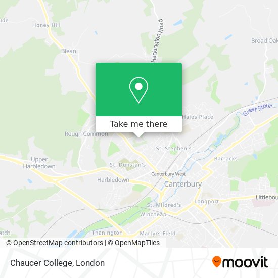 Chaucer College map