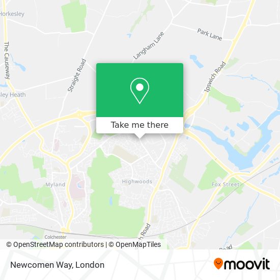 Newcomen Way map
