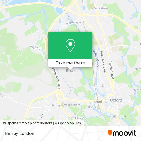 Binsey map