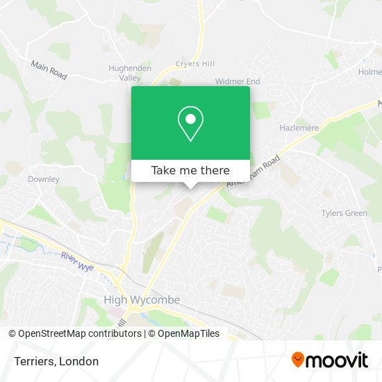 Terriers map
