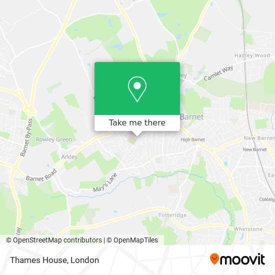 Thames House map