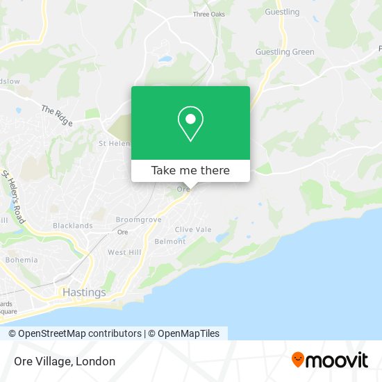 Ore Village map
