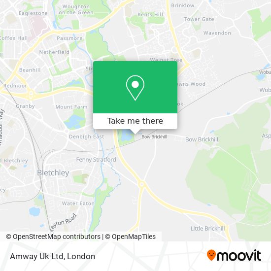 Amway Uk Ltd map