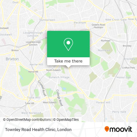 Townley Road Health Clinic map