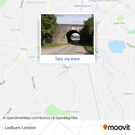 Ledburn map