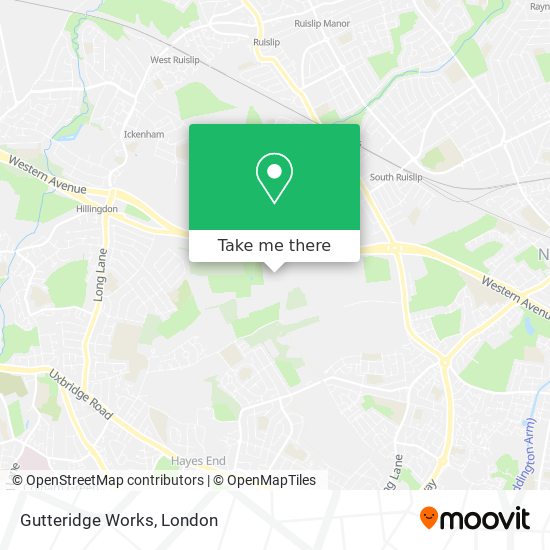 Gutteridge Works map