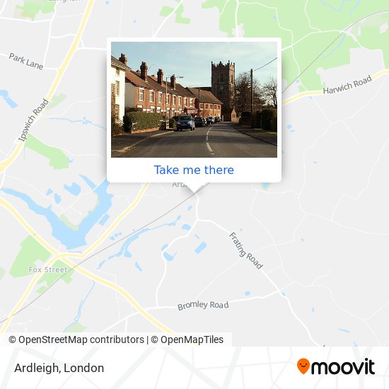 Ardleigh map