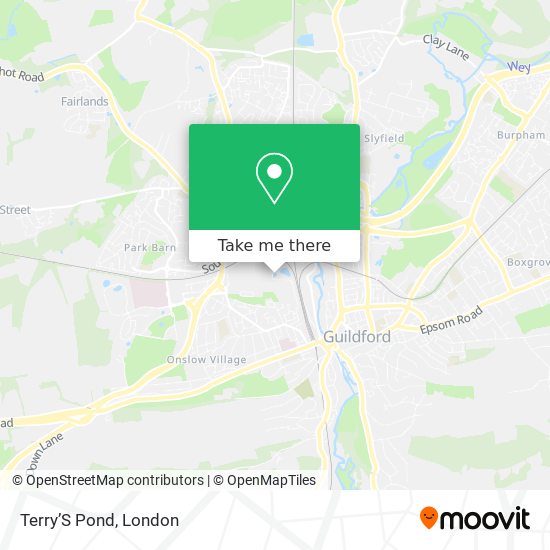 Terry’S Pond map