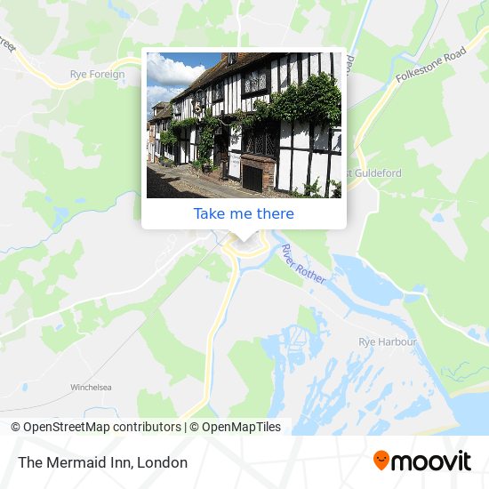 The Mermaid Inn map