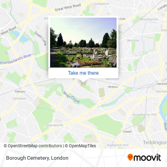 Borough Cemetery map