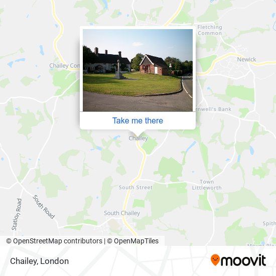Chailey map