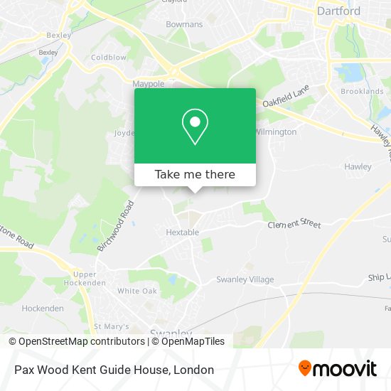 Pax Wood Kent Guide House map