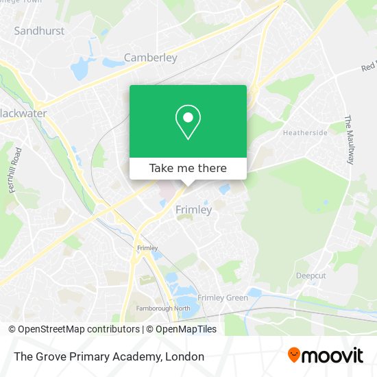 The Grove Primary Academy map