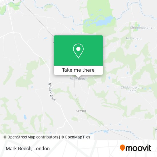 Mark Beech map
