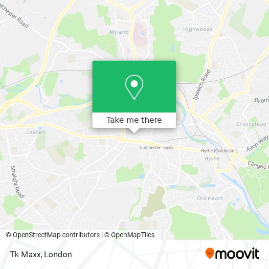 Tk Maxx map