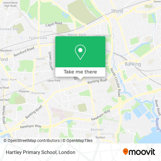 Hartley Primary School map